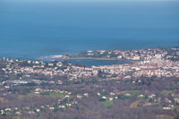 St Jean de Luz depuis les flancs de Mandale