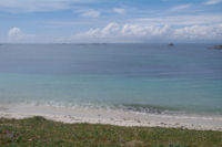 La cote Nord Ouest de l'Ile de St Nicolas