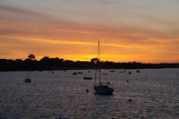 Coucher de soleil sur la Baie de Quiberon  Port Haliguen