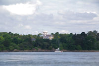 Jolie maison de maitre sur l_Ile de la Jument dans le Golfe du Morbihan