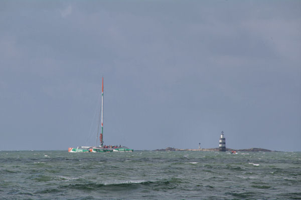 La balise des Trois Pierres