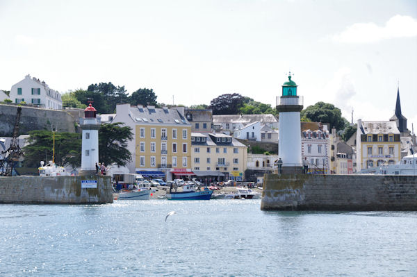 L_entre du Port du Palias  Belle Ile