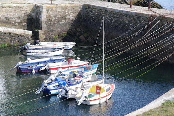 Amarrage  Port Lay sur l_Ile de Groix