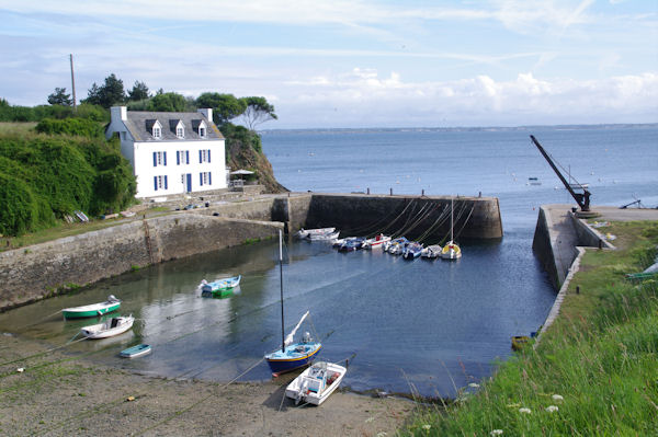 Port Lay sur l_Ile de Groix