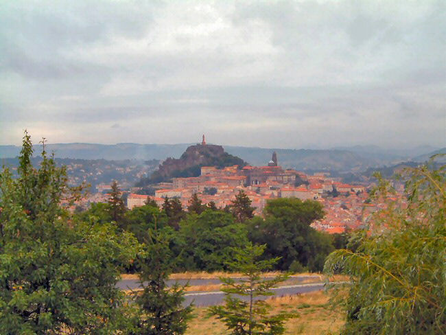 Vue sur Le Puy en Velay