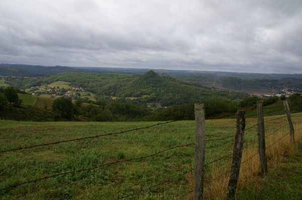 Paysage vers Le Fromental