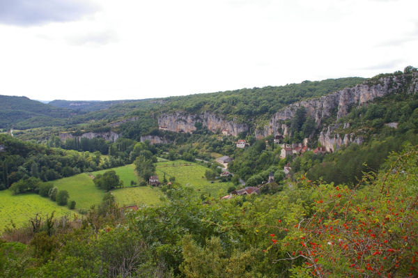 Vue de St Suplice depuis Le Bout des Costes