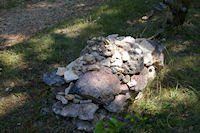 A Gateau sans le Bois de Lagarrigue sur le GR65