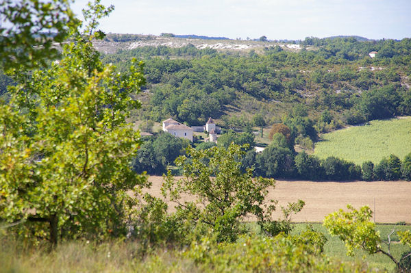 Belcastel depuis le GR65