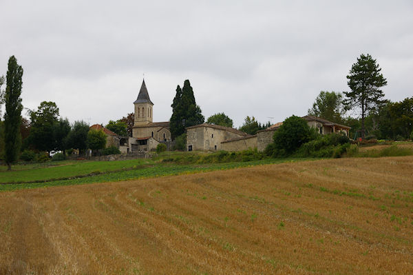 Rouillac depuis le GR66