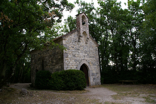 La Chapelle de St Jean aprs Lascabanes sur le GR65