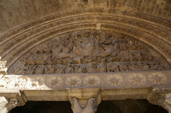 Le tympan de l'Abbatiale St Pierre de Moissac