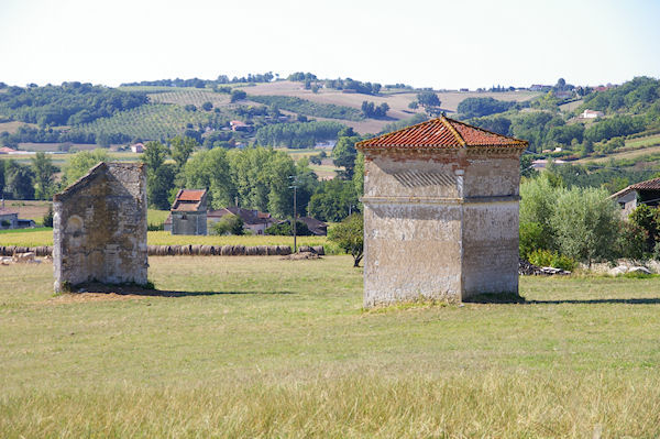 Les pigeonniers des Bordes, aprs Malause