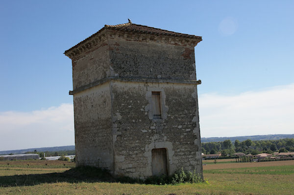 Le pigeonnier des Bordes, aprs Malause