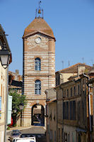 La Tour de l'Horloge a Auvillar