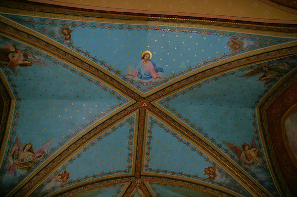 Plafond de L'Eglise de Castet Arrouy