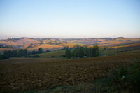 Paysage Gersois au petit matin vers Coilong