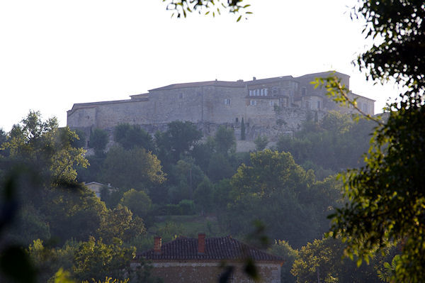 L'Hopital de Lectoure bati sur les fondations du Chteau des Comtes d'Armagnac 