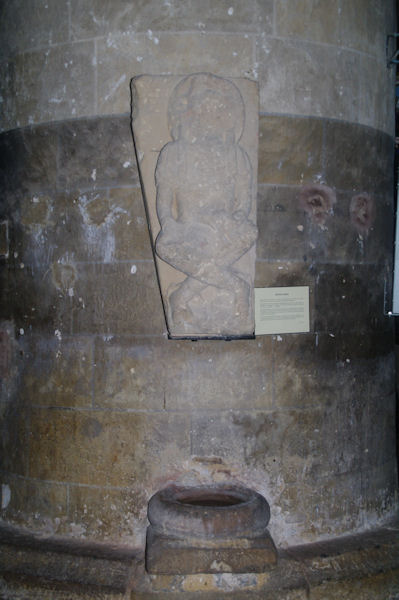 Sculpture romane dans l_glise St Nicolas de Nogaro