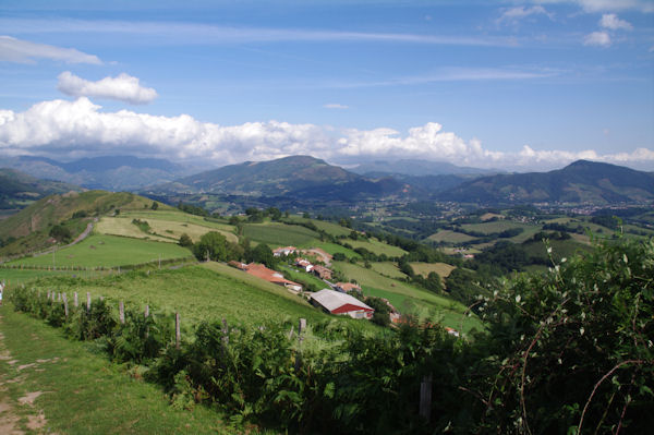 La valle de la Nive au dessus de Hunto