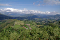 La valle de la Nive au dessus de Hunto