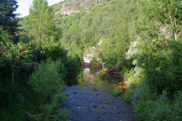 Le Dourdou en bas de Conques