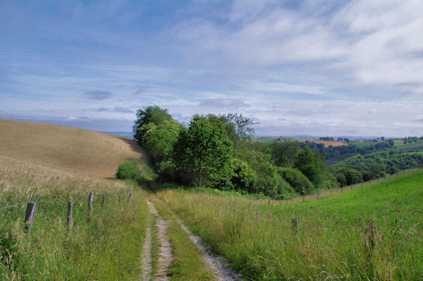 Au dessus du vallon du ruisseau de Moulidis