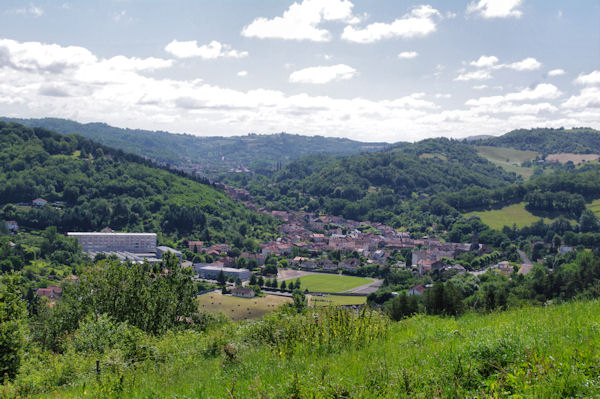 Aubin vu du Clot