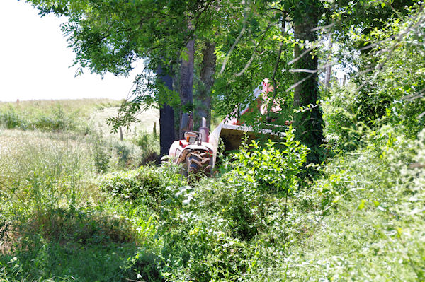 Le GR65B en refection aprs Valzergues