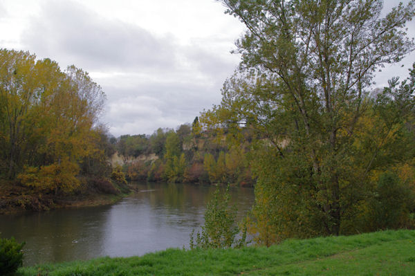 Le Tarn depuis la rue du Quai  Gaillac
