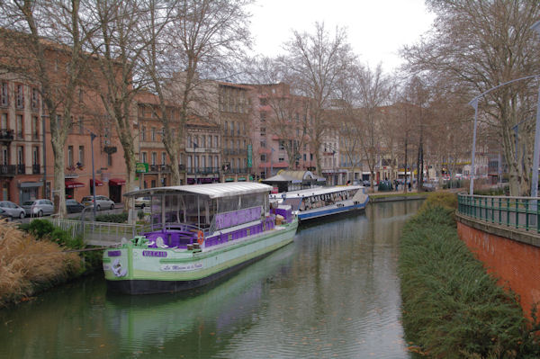 Le Canal du Midi prs de la Gare Matabiau  Toulouse