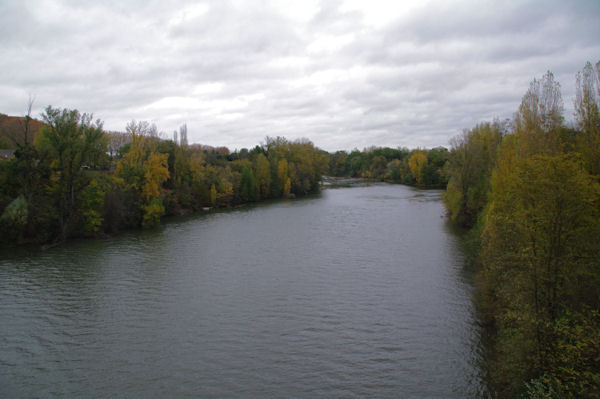 Le Tarn depuis le pont de La Pointe