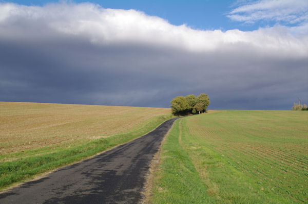 La route de Montastruc vers En Gazen