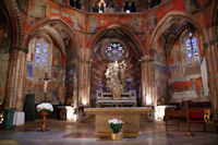 La nef de l'eglise Notre Dame du Bourg a Rabastens