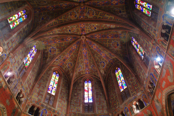 Les plafonds peints de l_glise Notre Dame du Bourg  Rabastens