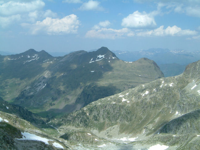 Vue de la valle de Barrancs