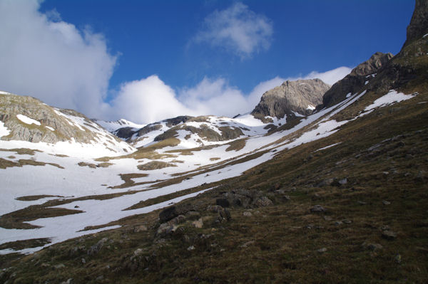 Le haut de la valle de Llardaneta