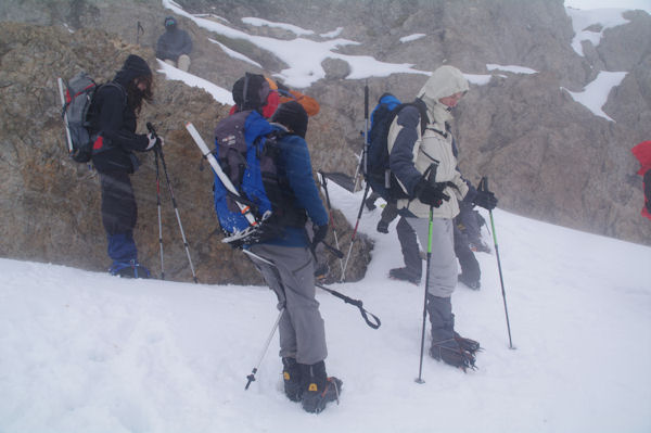 Sale temps col de la Diende de Llardana, les Posets, ce sera pour un autre jour!