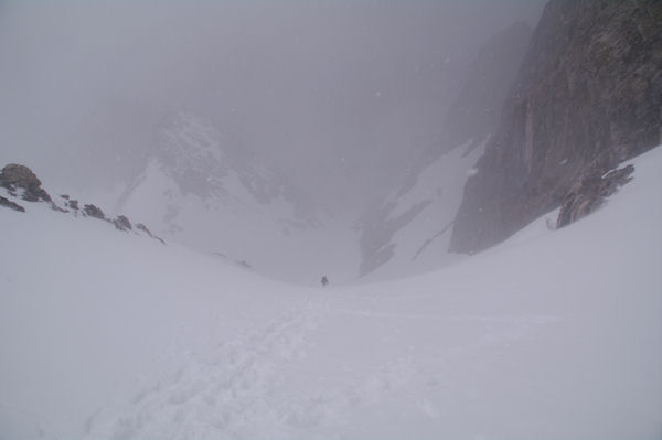 Canal Fonda dans le brouillard