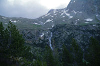 Le vallon du Barranco d'Es Ibons et la cascade d'Es Ibons