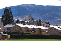 Llivia, au fond, le Puig d'Estaques