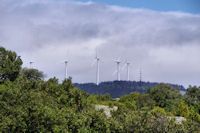 Les eoliennes du Pic de Nore