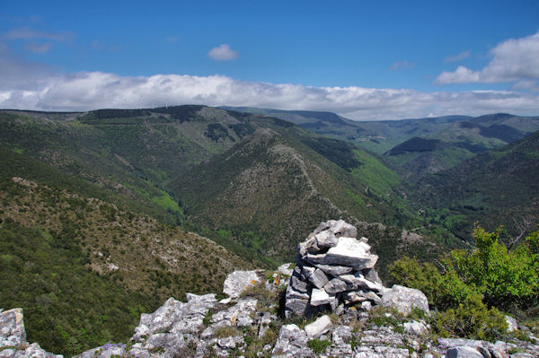 Au sommet du Roc de l_Aigle