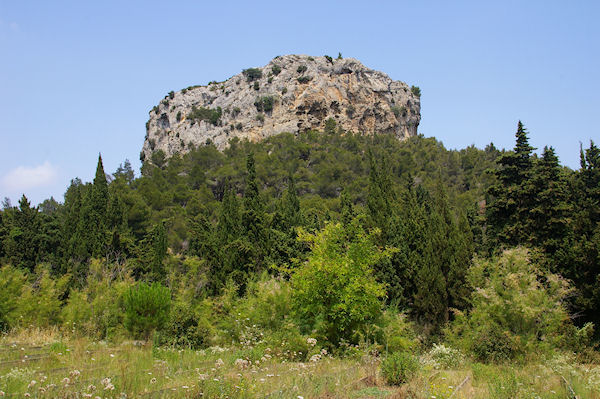 Le massif calcaire de la Clape au Rec d'Argent