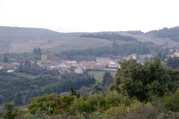 Villanire depuis le Mont Clergue