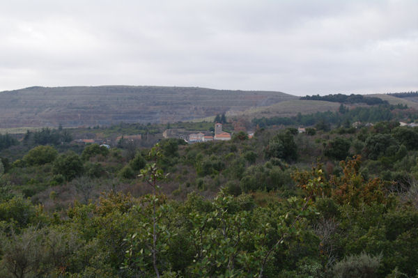 Villanire depuis le Mont Clergue