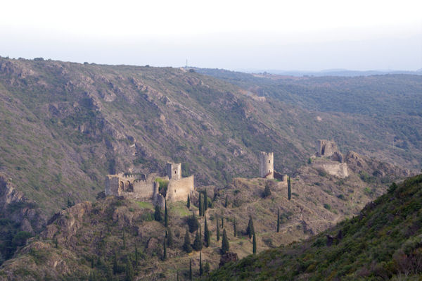 Quertinheux, Surdespine et la Tour Regine depuis le Mont Clergue