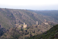 Quertinheux, Surdespine et la Tour Regine depuis le Mont Clergue