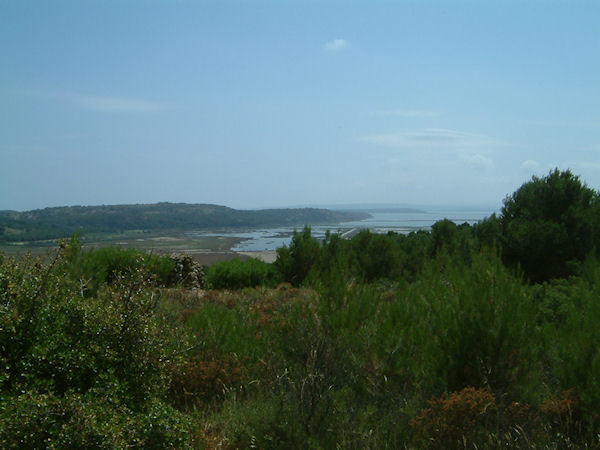 L'Ile St Martin depuis les hauts de Capoulade