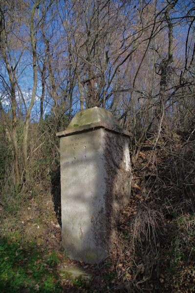 Sur le chemin de la Chapelle du Calvaire